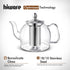 1500ml Set HIWARE Glass Teapot with Removable Infuser, Stovetop Safe Tea Kettle, Blooming and Loose Leaf Tea Maker