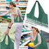 BeeGreen 12 Pack Reusable Bags for Shopping Machine Washable Xlarge Grocery bags Reusable Heavy Duty Folding