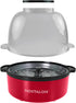 Nostalgia Classic Electric Stirring Popcorn Maker, Makes 24 Cups, Red, Quick Heat Technology for Kettle Corn and