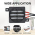 AYNEFY PTC Car Fan Heater, Constant Temperature Air Heater with Power Cord for Humidifier and Air Conditioning