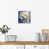 CCWACPP Bathroom Floral Wall Art, Daisy Yellow and White Flowers in Bottle Canvas Picture Print for Bedroom Decor