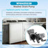 W10425238, W10605427 Washer Drain Pump Compatible with Whirlpool, Maytag, Amana, Replacement Part for Washing Machine