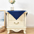 2 Pack 24 24 Inch Wolkemer Small Square Tablecloth x Washable Fabric Table Cloth Navy-Blue Table Cover for Nightstand