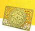 Feng Shui Wealth-Bringing Mongoose Gold Talisman Card W4124