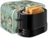 Toaster Dust Cover for 2 Slice, Stain Resistant Kitchen Appliance Cover with Top Handle