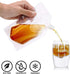 Concealable Reusable Cruise Sneak Flask Liquor Kit, Travel Plastic Flasks for Sneak Drink (6-5-0 Kit)