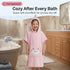 3-8yr The Big Softy Hooded Towel Poncho for Kids Shark Swim Towel Beach or Pool, Soft Quick Dry Wearable Cover Up Boys