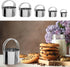 Baking Tools and Accessories Kit - Biscuit Cutter, Pastry Cutter, Bench Scraper, Silicone Baking Mat Set