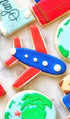 Ann Clark 4" Airplane Cookie Cutter, Made in USA