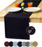 Akutana Black Table Runner 108 inch, Outdoor Dining Table Runners, Waterproof Long Dresser