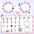 Advent Calendar 2024 for Teen Girls, 24 Days of Christmas Countdown with 2 DIY Bracelets, 1 Necklace, and 22 Charms