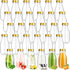 Roshtia 30 Pack 4oz 120ml Plastic Mini Milk Bottles Bulk Juice Shot