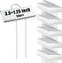 Landhoow 50 Pcs Large Garden Plant Markers Metal Plant Labels Sign 3.5''