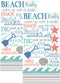 IHR Ideal Home Range Ideal Home Range 3-Ply Paper Beach Rules, 16 Count Guest Towel Napkins