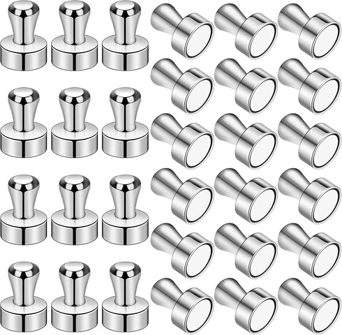 LOVIMAG 30 Pcs Strong Refrigerator Magnets, Fridge Magnets, Magnetic Push Pins for Office, Classroom, Kitchen