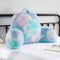 Hobed Life Cozy Fur Backrest Pillow with Arms, 30x17x17 Inch, Premium Filling, Great Back