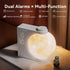 Light,10 Effects,30/60/90 Timer,10 Sounds,15 Ringtones,12 Snooze Sunrise Alarm Clocks for Heavy Sleepers,Night Lamp