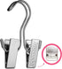 Original Boot Hanger - Shoe Storage Space Saver, Set of 3, Silver