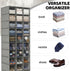 Closet, 30 Closet 17''W11.5''Dx 48''H coastal rose Hanging Shoe Organizer for Sections Hanging Organizers and Storage