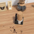 Countertop, 5.8 Inches Coffee Bar Accessories and Organizer, Disposable Cup Holder for Black Acrylic Storage