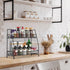Spice Rack Organizer for Cabinet, Bathroom Countertop Organizer, Kitchen Vanity Storage for Countertop