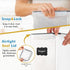 2 (9.5L 321 Oz) Shazo PC | Extra Large Bulk Food Storage Containers with Airtight Lids for Flour, Sugar, Rice, Cereal