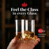 Vivocci 12.5 oz Unbreakable Tritan Plastic Whiskey & Double Old Fashioned Glasses - Set of 6 - Dishwasher Safe Barware