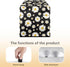 Daisy Meat Slicer Cover - Large Dust-proof Cover for Meat Slicer Machine to Protect Kitchen Appliances