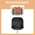 Air Fryer Racks, 11Pcs Universal Accessories, 3 Layer Stackable Dehydrator Racks with Oil Brush & Clamp
