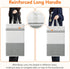 Lifewit 3 Pack 80L Large Freestanding Laundry Hamper, Collapsible Waterproof Tall Clothes Basket for Laundry