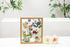 33 Set, 8x10 Twodays Birth Flower Mother's Day Craft Kit for Mom/Grandma - Real Pressed Flowers Art DIY With Double
