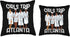 Girls Trip 2024 Atlanta for Black Melanin Women Spa Relax Throw Pillow, 16x16, Multicolor