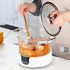 Clear Glass Stirring Spoons, Transparent Crystal Teaspoons, Mixing Spoon for Milk, Cocktail, Ice Cream Scoop