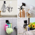 Hanging Utensil Holder Hooks, 360 Degrees Rotating Wall Mount Utensil Rack with 6 Hooks for Kitchen