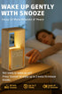 9 Dimmable Sunrise Alarm Clock with Wake-Up Light: Dual Alarm White Noise Sound Machine with USB Charger, Sleep Aids