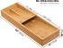 Bamboo Silverware Drawer Organizer, Kitchen Cutlery Tray,Utensil Holder for Spoons, Forks, Knives in Kitchen by guiogc