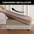 Stretch Ottoman Cover Ottoman Slipcovers Rectangle for Living Room Foot Stool Stretch Covers to Fit Ottoman Foot Rest