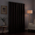 ECLIPSE Kendall Modern Blackout Thermal Rod Pocket Window Curtain, 42 x 84, Chocolate