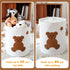58L INough Large Laundry Basket Tall Baskets Storage for Dirty Clothes, Toys Storage Bins Baby Hamper Clothes Hamper