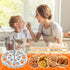 Bunuelos Mold, Aluminum Cookie Maker with Wooden Handle, Detachable Rosette Iron Molds Set for Kitchen Baking