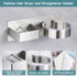Hair Dryer Holder, Hair Tool Organizer, Stainless Steel Blow Dryer Holder Wall Mounted for Bathroom Bedroom