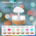 Rain Clouds Humidifier Micro Humidifier Water Drip Cute Essential Oil Diffuser with 7 LED Light for Home Bedside Office