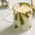 Thymes Frasier Fir Pine Needle Candle - Holiday Candles with Notes of Crisp Siberian Fir, Cedarwood & Sandalwood, 6.5 oz