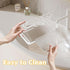 Countertop 5 YOOLENS Electric Toothbrush Holder for Bathroom Metal Slots Toothpaste Razor Mouthwash Organizer, White