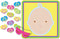 Beistle 66675 Pin The Pacifier Baby Shower Game, 17" x 18.5", 1