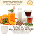 THE PARDAL STORE 14"x14" 100% XXL Nut Milk Bag - Organic Unbleached Cotton Easy To Clean Nut Milk Strainer/Cheesecloth