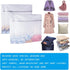Heavy Duty Laundry Mesh Bag - 4 Pack, 24Inch×24Inch, Zipper Net Wash Bag for Travel, Lingerie, Sweater
