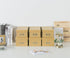 Soul & Lane Kraft Storage Boxes - Set of 6 (3 Large, 3 Medium), Keepsake Memory Organizers with Lids