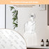 Greraes Shower Caddy Suction Cup Storage Rack Clear Acrylic Shower Shelves Glacier Water Ripples Corner Shelf