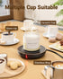 HouseGem Large Candle Warmer Plate - Coffee Cup Mug Warmer for Desk, Candle Melter, Electric Mug Heater for Beverages